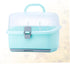 Vaguelly Portable Bottle Storage Box Organizer for Travel Home Pacifiers and Tableware Easy