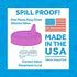 Set 6 Re-Play Replacement Valve for Sippy Cups - Easy to Clean, Made from Food Grade Silicone