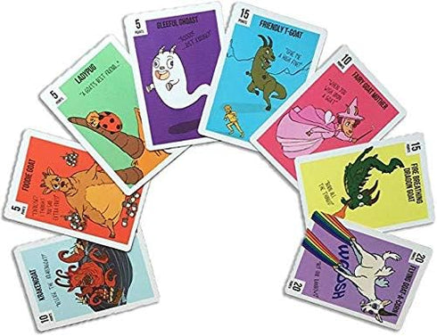 Goat Lords - Addicting Card Game for Adults, Teens, Kids (Ages 7+) - Family Game Night Fun, Great Gift Idea!