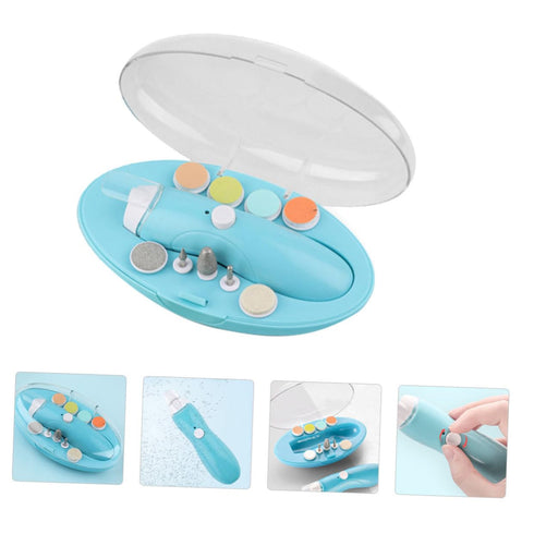 Set Didiseaon Portable Usb Electric Nail Grinding Machine Multi-purpose Manicure for Adults Boy Girl Pets Quiet Motor