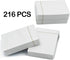 Yuanhe Blank Playing Cards to Write on Poker Size 216PCS Printable Flash Cards for DIY Games
