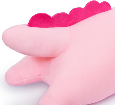 Sausudols 19.6 Long Axolotl Plush, Long Axolotl Body Pillow for Kids, Cute Axolotl Stuffed Animals for Girls, Soft