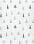 Burbuja Christmas Tree Crib Sheet for Boys Girls, Fitted Crib Sheet 28 x