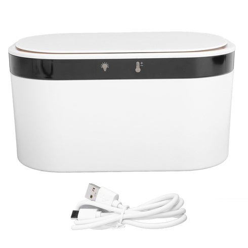 SUNGOOYUE Baby Wipes Warmer, Compact USB Powered Wet Wipes Heater Dispenser, Constant Temperature for Traveling