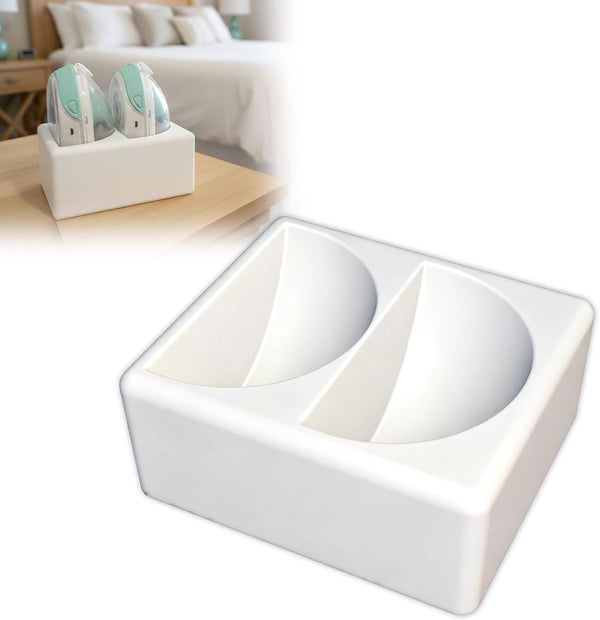 Generic Holder Compatible with Willow Breast Pump | Keeps Pumps Upright | Easy