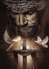 1000 Pieces Jigsaw Puzzle for Teens, Jesus Cross Wooden Puzzles for Adults and Kids, Fun Entertainment Gift