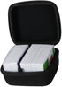 Hard Travel Case for Skip BO + UNO Card Game - Fits up to 300 Cards (Black) - Not Including Cards