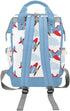NZOOHY Backpack Backpack Daypack Airplane Sky Cloud Personalized Diaper Bag Tote with Name Diaper Travel for Mom Dad