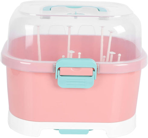 Yardwe Baby Bottle Drying Rack Drying Storage Organizer Newborn Bottles Pacifiers Cups
