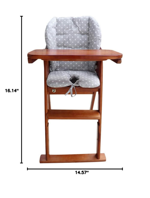 Twoworld High Chair Cushion, Large Thickening Baby High Chair Seat Cushion Liner Mat Pad Cover Breathable Suitable