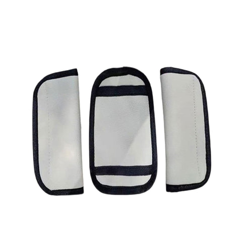 Simhoa Stroller Strap Cover with Crotch Cushion for High Chair, Beige