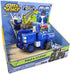 Super Wings 7" Paul's Police Cruiser with 2" Transform-a-Bot Paul Mini Figure, Fun Preschool Toy Plane