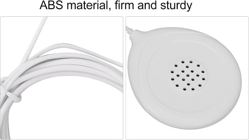 Shop Prenatal Belly Headphones for Women - Baby Heartbeat Monitor, Music Splitter & 12 Stickers - White.