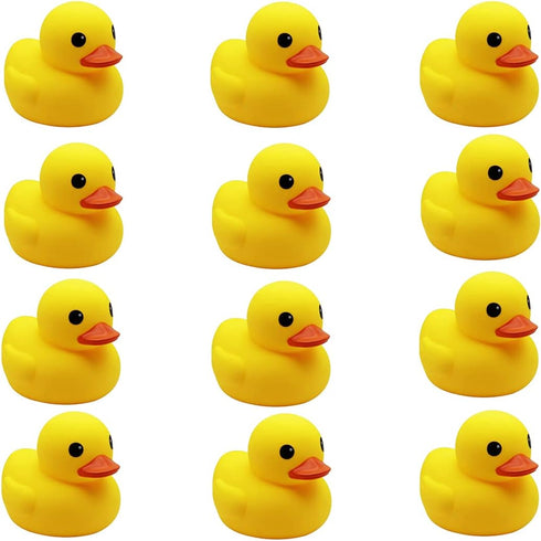 umbresen Yellow Rubber Ducks, Preschool Bath Toys for Baby Shower, Infants, Toddlers, Car Pool Float, Halloween Party