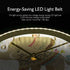 Geek Alerts Little Animals Cartoon Elephants Wall Clock with Sound Control LED Night Light Animal Metal Frame Silent