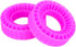1.0 Silicone Tire Inserts for RC TRX4M SCX24 FCX24 Ax24 1/18 1/24 Crawler Wheels Foam Fill Kit, OD 58-63mm (Pink)