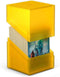 Ultimate Guard Boulder 100+ Classic Deck Case - Secure Storage for 100 Double-Sleeved TCG Cards, Amber