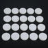20 Pcs White Rattle Box Noise Maker Insert Squeaker Plastic Ring Box for Baby Rattle Accessories