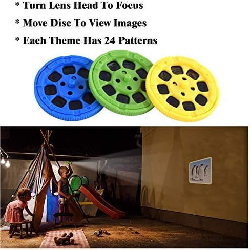 Georgie Porgy Children Projector Toys, Educational Science Set Wall Ceiling Tent Torch Flashlight Gifts for Kids