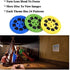 Georgie Porgy Children Projector Toys, Educational Science Set Wall Ceiling Tent Torch Flashlight Gifts for Kids