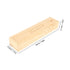 VOSAREA Wooden Pregnancy Test Keepsake Box Decorative Storage Case for Announcements and Keepsakes for Parents Elegant
