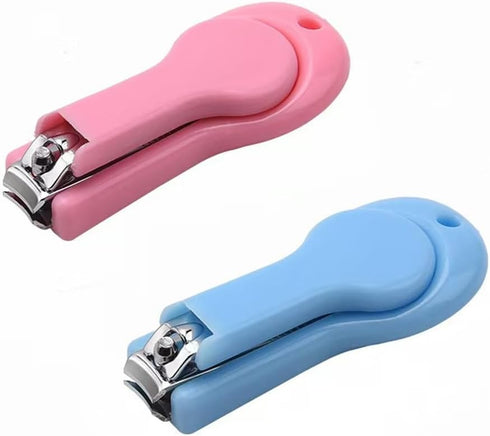 XUJINCN Clippers2 Pack Trimming Baby Nail Nail Clippersfor Baby's Fingers or ToesBlue and Pink Toddler Nail ClipperBe