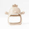 Beige Pacifier Teether Toy, Never Drop Baby Teether Wrist Wearable, Little Chick Newborn Toys by Muqee Peeko