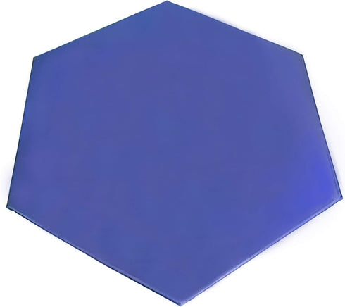 Thiposeam Hexagonal Play Mat 59 Inches - Convenient Air Valve, Compatible with Baby