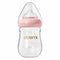 Oberni Glass Baby Bottles,Anti Colic Breastfeeding Bottle with Natural Response Nipple Size