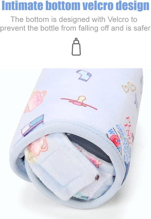 Pilarmuture Washable Baby Bottle Warmer, USB Portable Milk Heat Keeper,Maintain Perfect Temperature for Baby Milk,Used