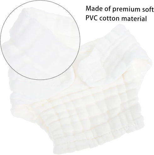 Healeved Newborn Cloth Diapers Washable Reusable Baby Diaper Pants Size S with Waterproof Breathable Material Leak