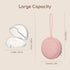 Smlpuame 4 Pack Set, 2 4 Holder Case Silicone Portable Pacifier Cover Pouch Bag for Diaper Bags Baby Carriage