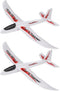 Hand Throwing Plane, Foam Glider Airplane Toy, 39 Inch Catapult Flying Plane Model for Outdoor Sports, 2PCS Birthday