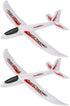 Hand Throwing Plane, Foam Glider Airplane Toy, 39 Inch Catapult Flying Plane Model for Outdoor Sports, 2PCS Birthday