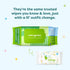 400 Count, (5 Packs 80) Babyganics Baby Wipes, Unscented Diaper Wipes