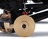 INJORA Brass Wheel Weights with 7mm Wheel Hex Hub for 1/24 RC Crawler Axial SCX24 AXI90081, 4pcs