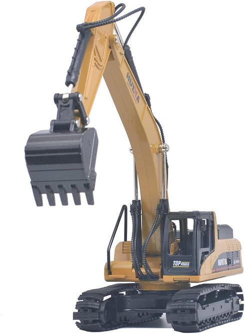 Ailejia 1/50 Scale Articulated Dump Truck Excavator Toy Alloy Models for Construction Vehicle Gifts
