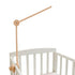 Wonderoo by Wowo Natural Wooden Crib Mobile Arm Foldable & Adjustable Baby Mobile Holder, Smooth