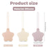 BXUYAOXMC 12 Pack Silicone Pacifier Holder Case, Safe and Soft Material, Pacifier Pouch Portable Pacifier Case