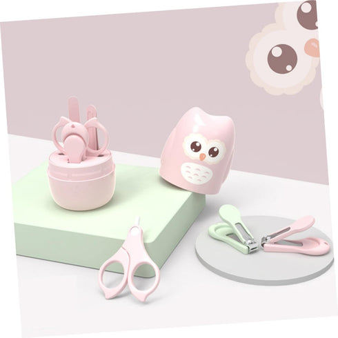 Set Toddmomy Portable Boy Girl Nail Clippers Safe Nail Scissors Boy Girl Manicure Kit with Storage Case Lightweight