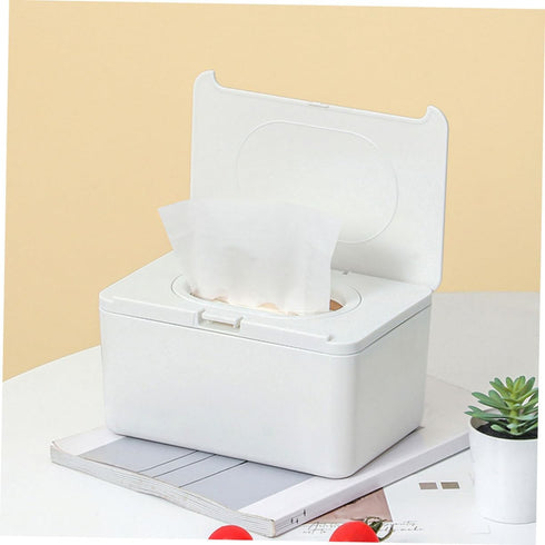 LIFKOME 2pcs Set Refillable Wipe Dispenser for Baby Adult Travel Wipes Holder Waterproof Container for Home Nursery