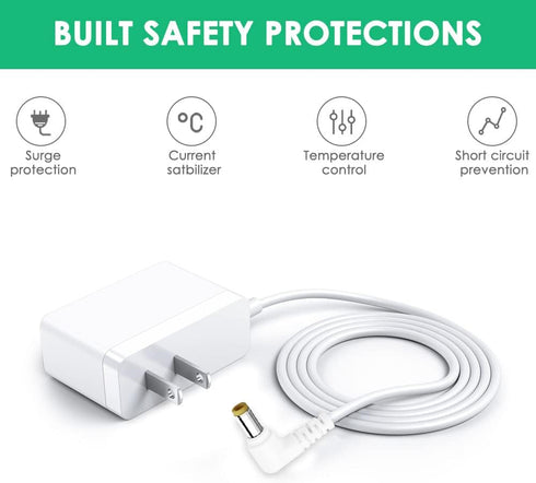 Replacement Charger Compatible with VTech DM221 DM221-2 DM223 DM251 Parent and Baby Units