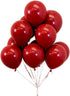 50pcs 10inch Red Ruby Latex Balloons, Thick Double Latex Balloons for Love Bride Wedding Valentine Day Party Decoration