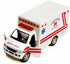 KiNSMART Rescue Team Ambulance, 5" Die Cast Metal Cabin with Pullback Action