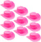 Acxico 10pcs Cute Miniature Pink Cowboy Hats for Doll Dress Up Party Accessories