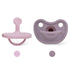 Orthodontic Silicone Pacifiers (Set of 2) 100% Food-Grade, One-Piece Design, Soft Orthodontic