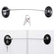 2 Pack Refrigerator Locks with 4 Keys, Child Safety Fridge Lock, Mini Fridge, File Drawer, Toilet Seat Lock with Strong