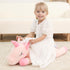 32inch Cute Giant Pink Unicorn Plush, Jumbo Soft Body Pillow Pet, Large Rainbow Unicorn Stuffed Animals Toy, Big Doll