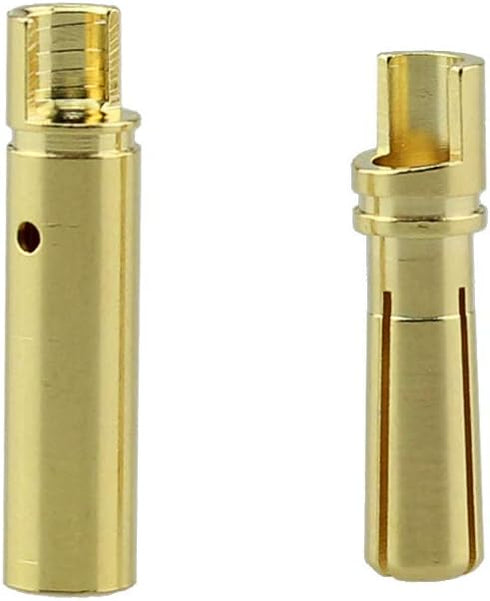20 Pairs Amass 4.0mm Gold Banana Bullet Connector Plug, Male Female for RC Battery