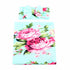 Galabloomer Flower Print Baby Swaddle Blankets Receiving Blanket Headband Set
